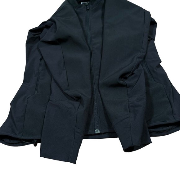 Patagonia Adze Soft-Shell Full Zip Black Jacket Women's Sz‎ Small w Embroidery - Picture 5 of 7